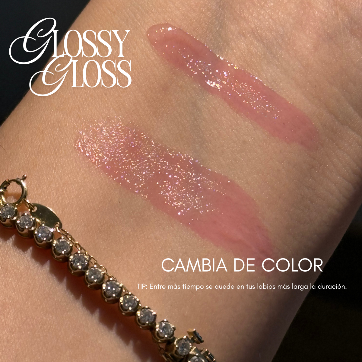 Set 2 piezas Flower Knows + Glinty Iluminador y Gloss