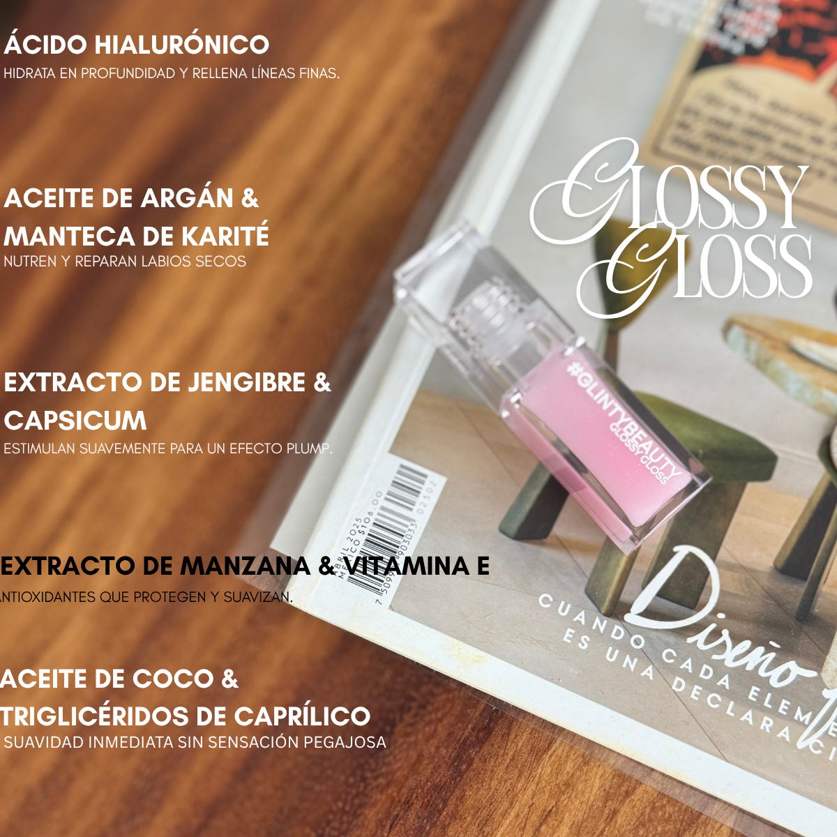 Set 2 piezas Flower Knows + Glinty Iluminador y Gloss