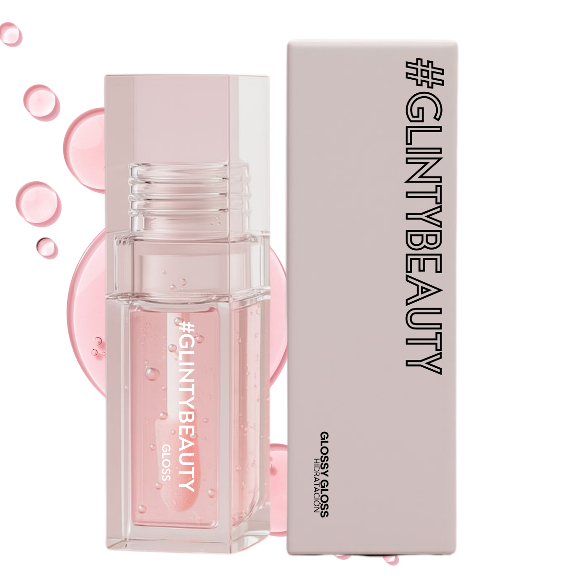 Lip Oil Gloss Maquillaje Coreano Hidratante Efecto Agua Plump Natural Glity Beauty