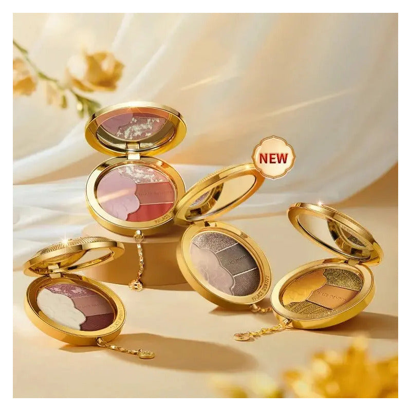 Sombras Nude Maquillaje Zeesea Compacta Original Natural Hd