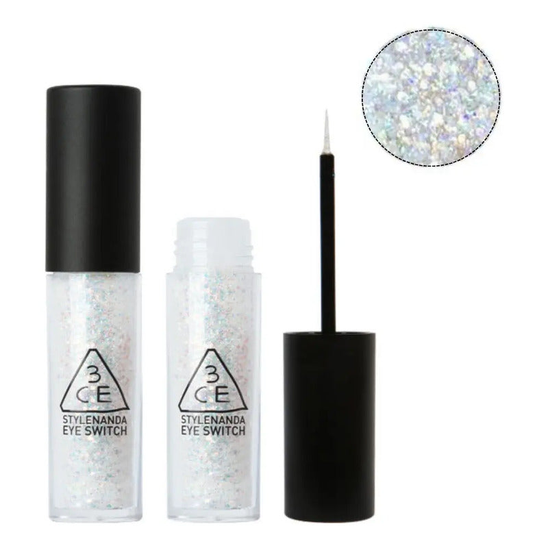 Maquillaje Coreano Glitter Para Ojos Delineador Original