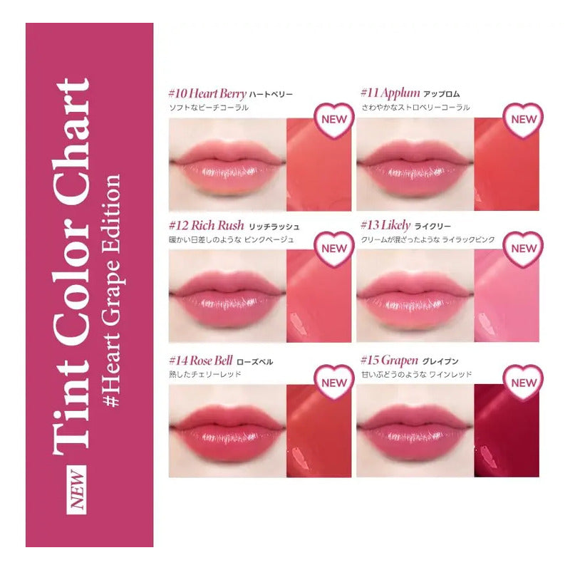 Set Maquillaje Labios Tirtir Tinta+ Gloss Coreano Glinty 2pz