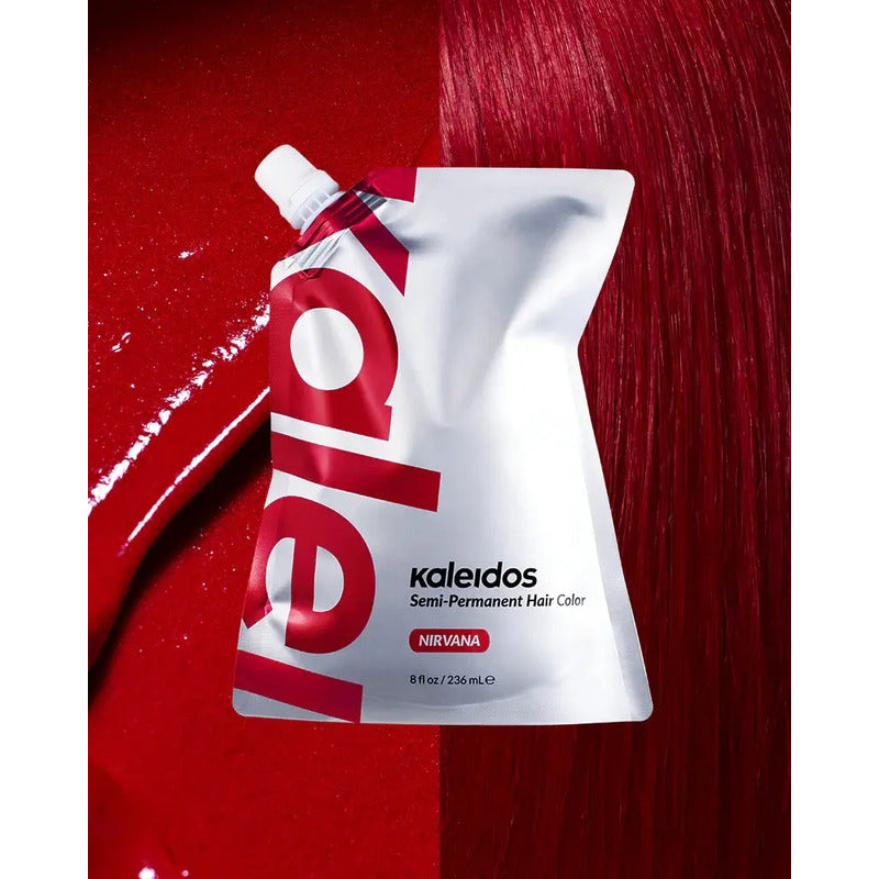 Tinte Semipermanente Kaleidos 8oz Italiano No Daña Vegano Hd