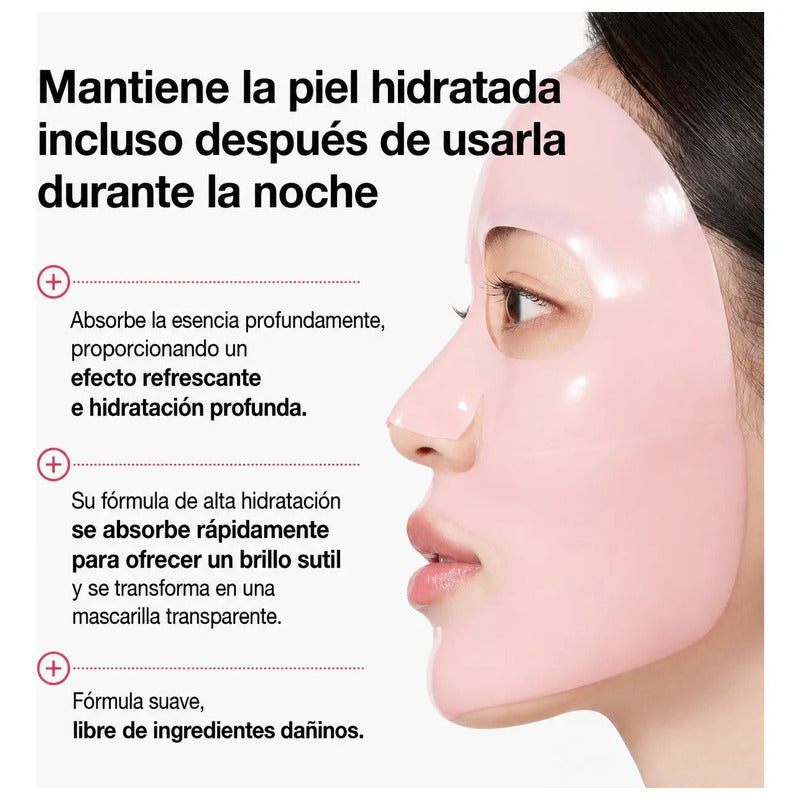 Anua Set Mascarillas Coreanas 5 Pzs Regalo Glass Skin Glowup Normal
