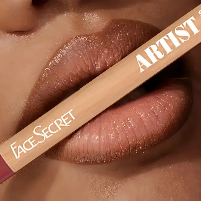 Lip Combo Kit Glinty Gloss Magic + Delineadores Nude Labios