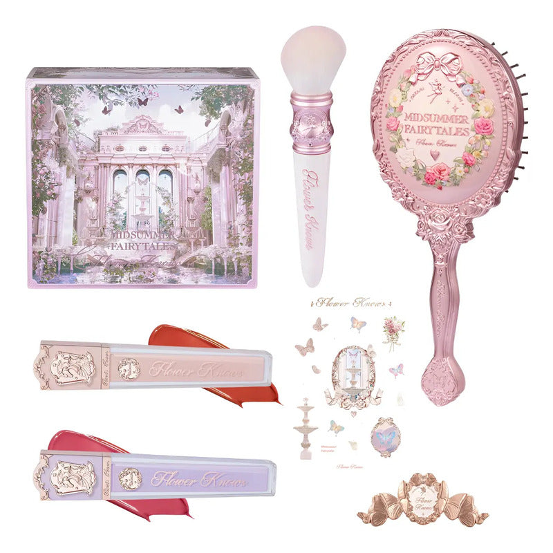 Set Flower Knows Original Kit Maquillaje Douyin Completo