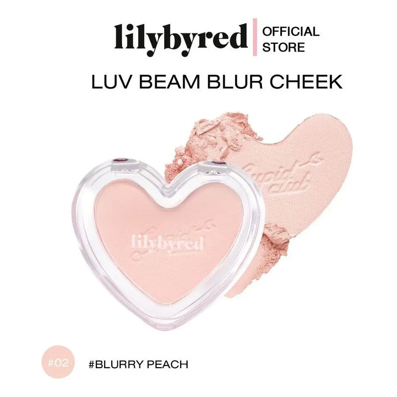 Rubor Maquillaje Coreano Original Douyin + Brocha Set Suave Peach Blur
