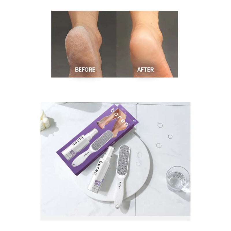 Set Exfoliante Pies Resequedad Suavidad Kit Coreano Original