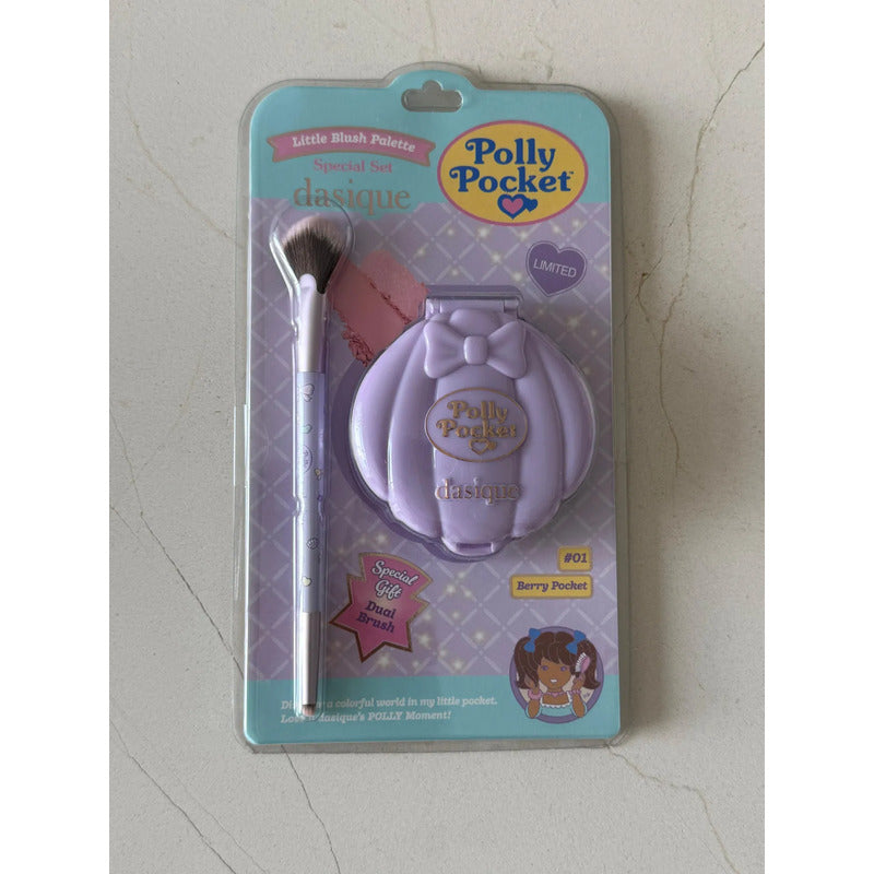 Rubor Coreano Dasique Polly Pocket Edición Limitada Blush 01 Berry Pocket