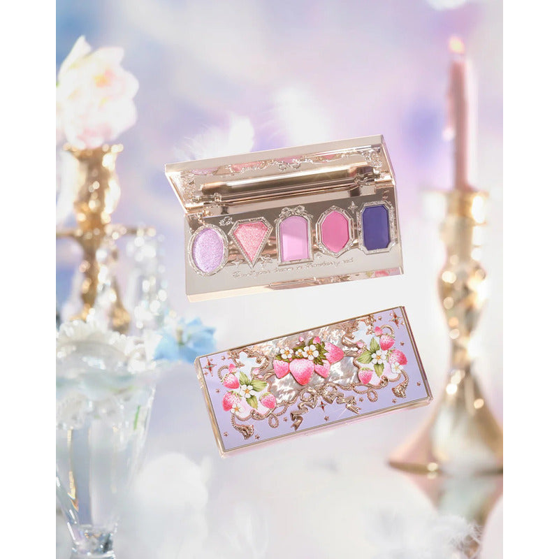 Set Flower Knows Original Kit Maquillaje Douyin Básico 4 Pzs