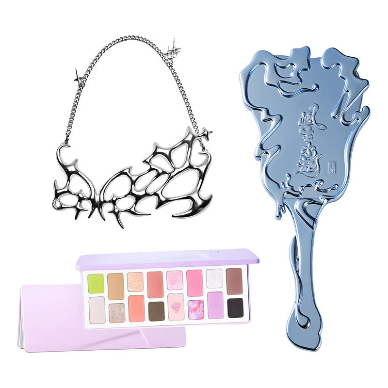 Kit Maquillaje Futurístico 3pzs, Edición Limitada 16 Tonos