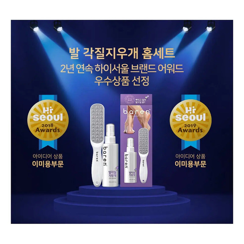 Set Exfoliante Pies Resequedad Suavidad Kit Coreano Original