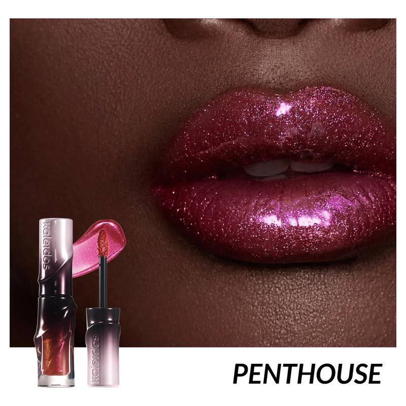 Kaleidos Lip Gloss Labial Brillos Efecto Agua Hidratante Hd
