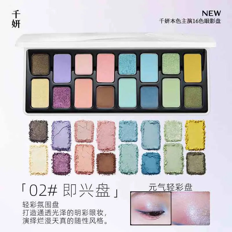 Sombras De Ojos 16 Tonos Edición Limitada Futuristica