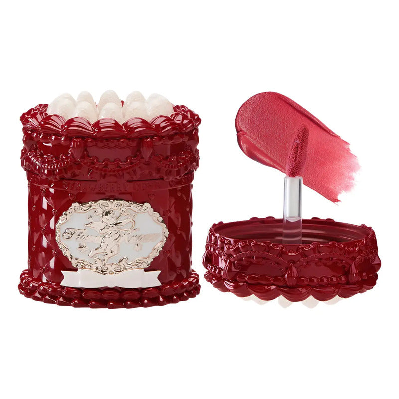 Labial Mate Larga Duración Flower Knows V08 Cranberry Velvet