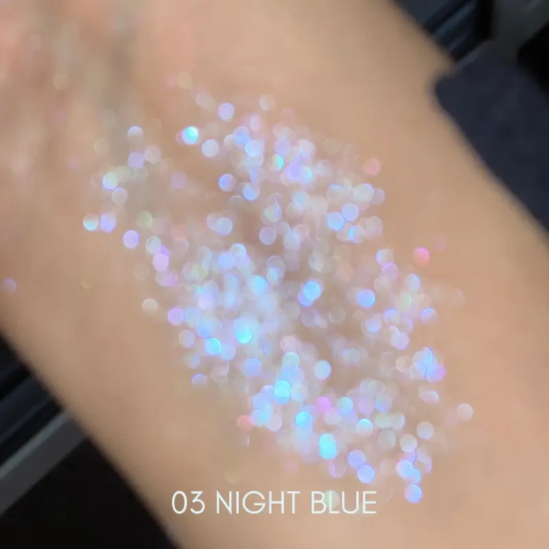 Polvo De Hadas Glinty Beauty Iluminador Brillo Fino Original