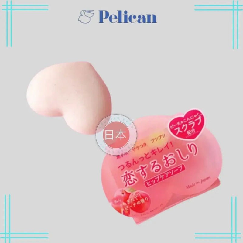 Jabón Exfoliante Japones Glúteos Codos Blanqueado Durazno