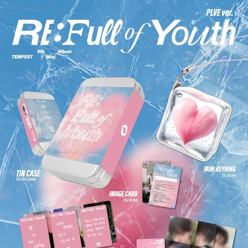 Tempest Kpop Mini Album Original Corea Edición Especial 5th Mini Album [re Full Of Youth] Plve.ver