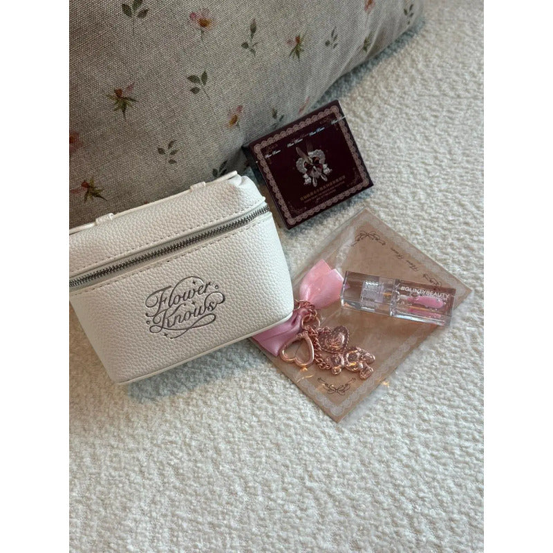 Kit Flower Knows Glinty Original 3 Pzs Maquillaje Asiático
