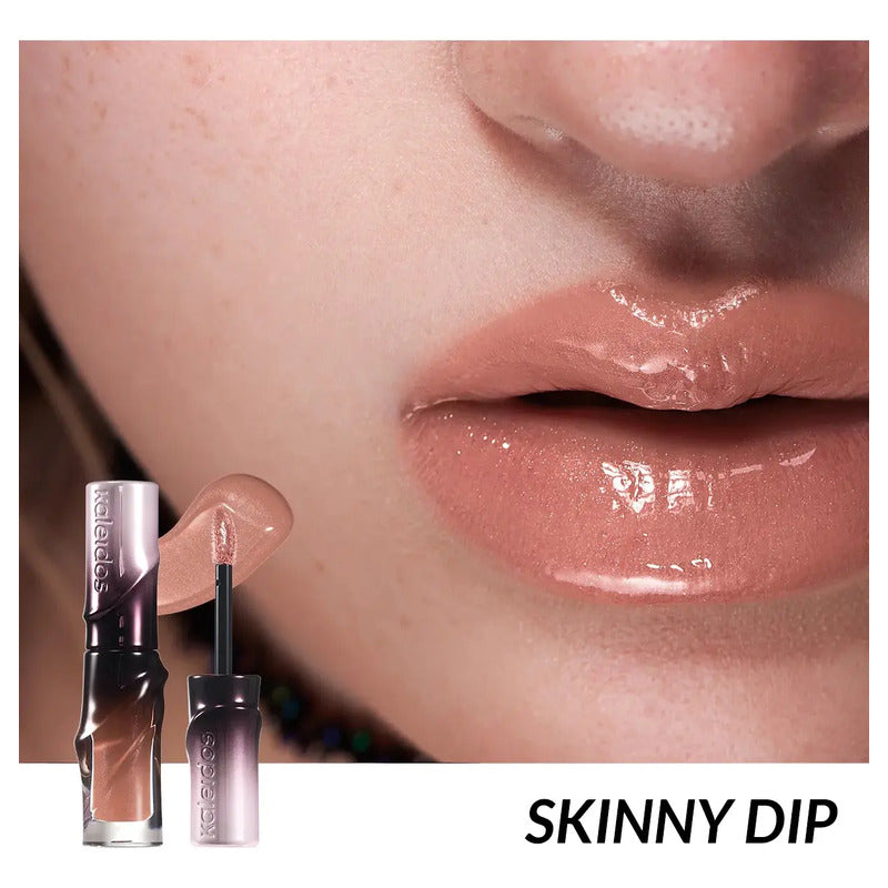 Kaleidos Lip Gloss Labial Brillos Efecto Agua Hidratante Hd