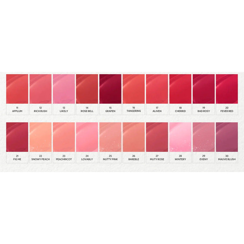 Set Maquillaje Labios Tirtir Tinta+ Gloss Coreano Glinty 2pz