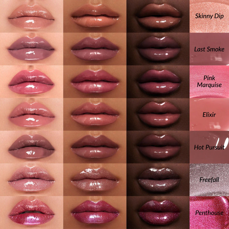 Kaleidos Lip Gloss Labial Brillos Efecto Agua Hidratante Hd