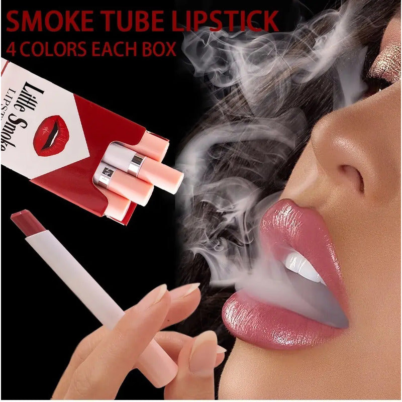 Set Labiales Portables Cajetilla Tintas Rojos Tinta Original