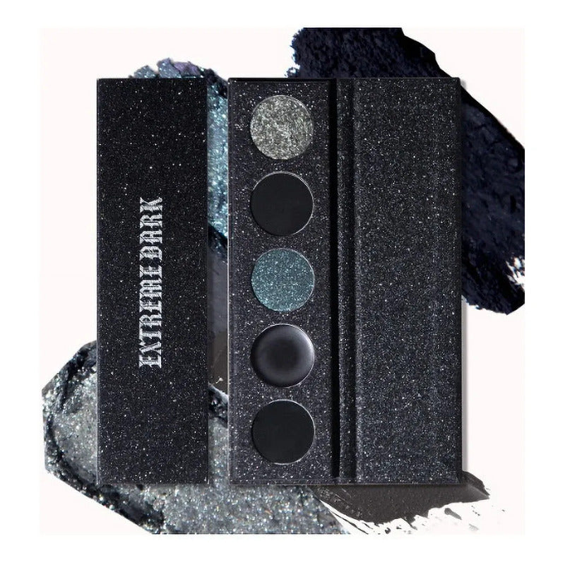 Sombras De Ojos Efecto Ahumado Maquillaje Dramático 5 Tonos 01 Maffrik