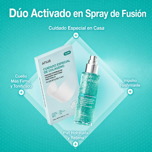 Anua Mascarilla Cuello Pdrn Colágeno Parche Derretido 4 Pzs Madura
