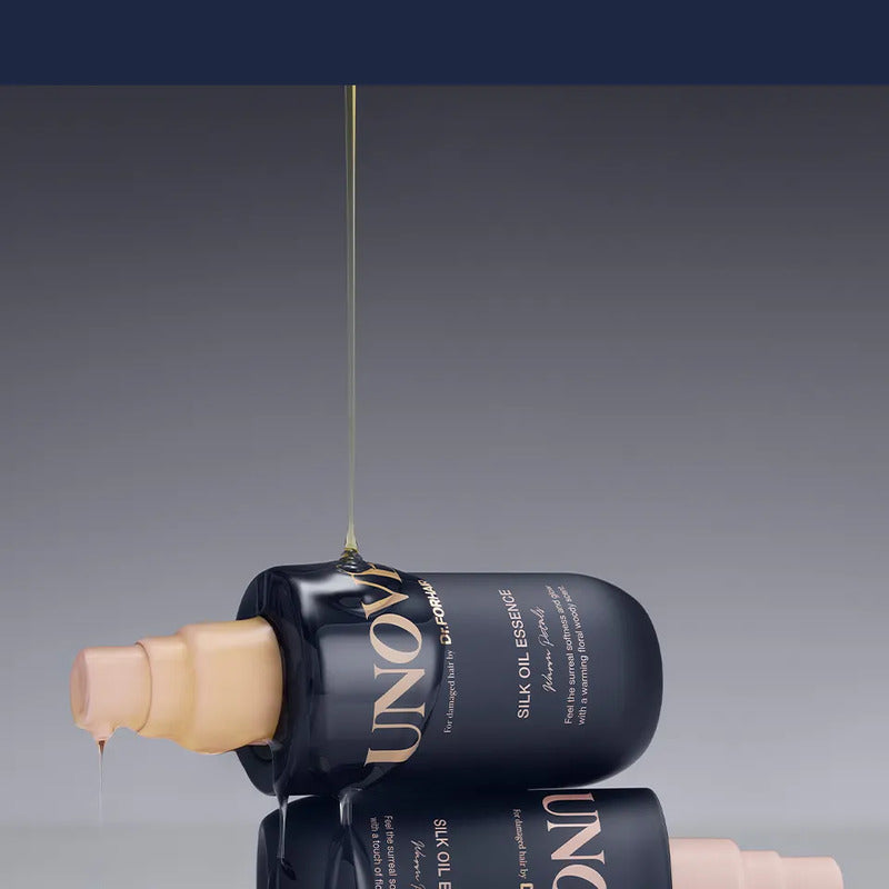 Unove Silica Coreana Cabello Seco Reparación Puntas 2 Pzs