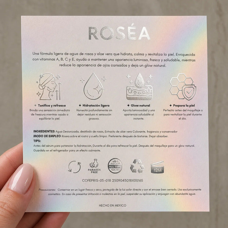 Kit De Viaje Glinty 4pzs Agua De Rosas+gloss+jelly Multiusos