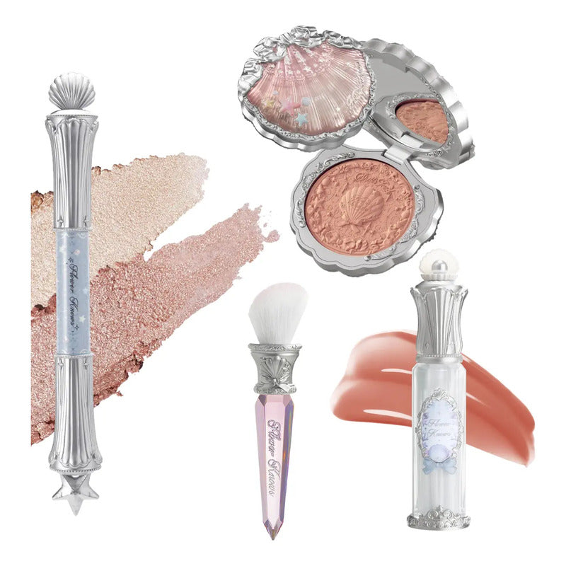 Set De Maquillaje Flower Knows Nueva Colección Original 4 Pz