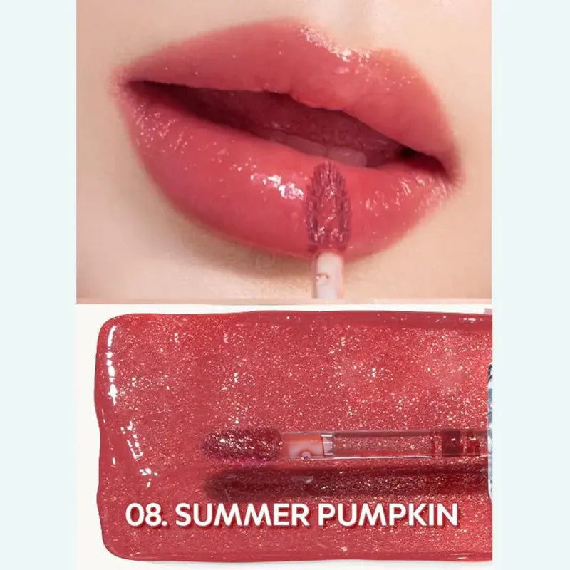 Set Maquillaje Labios Tirtir Tinta+ Gloss Coreano Glinty 2pz