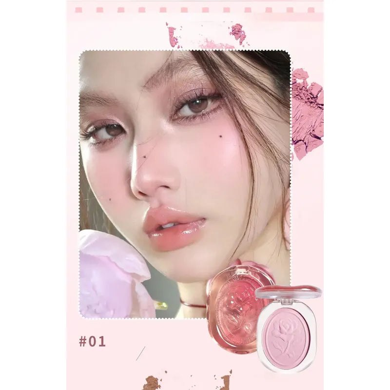 Blush Rubor Suave Maquillaje Douyin Glamcolor Original Mate