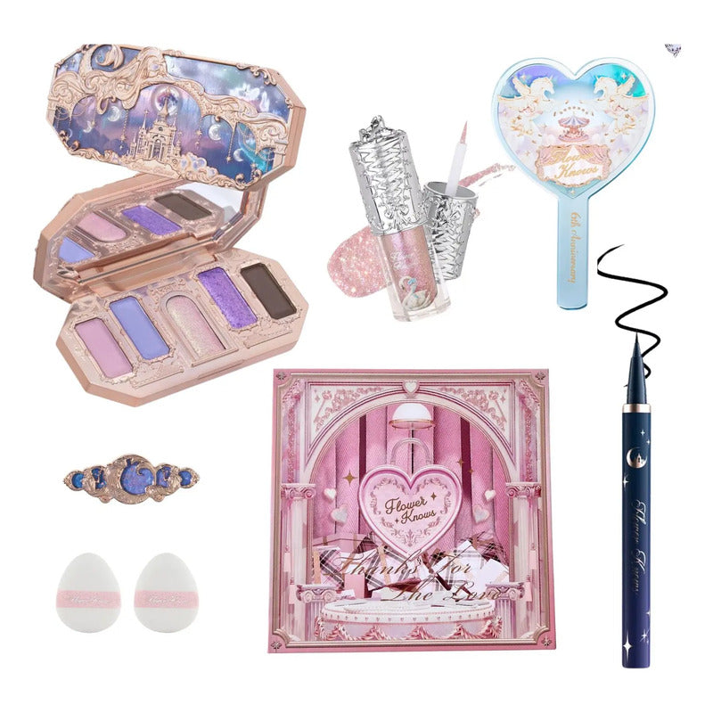 Set Flower Knows Original Kit Maquillaje Douyin Completo