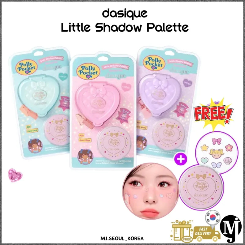 Sombras Ojos Coreanas Dasique Polly Pocket Edición Limitada 02 Picnic Coral