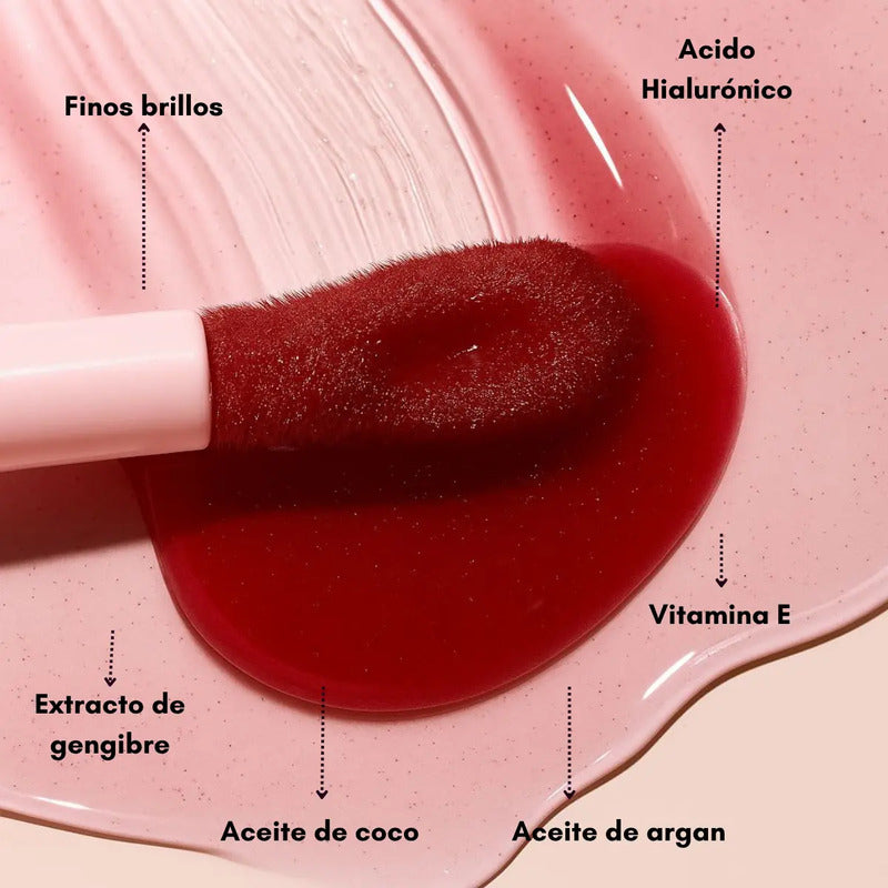 Glossy Gloss Labial Glinty Beauty Lip Oil Maquillaje Coreano