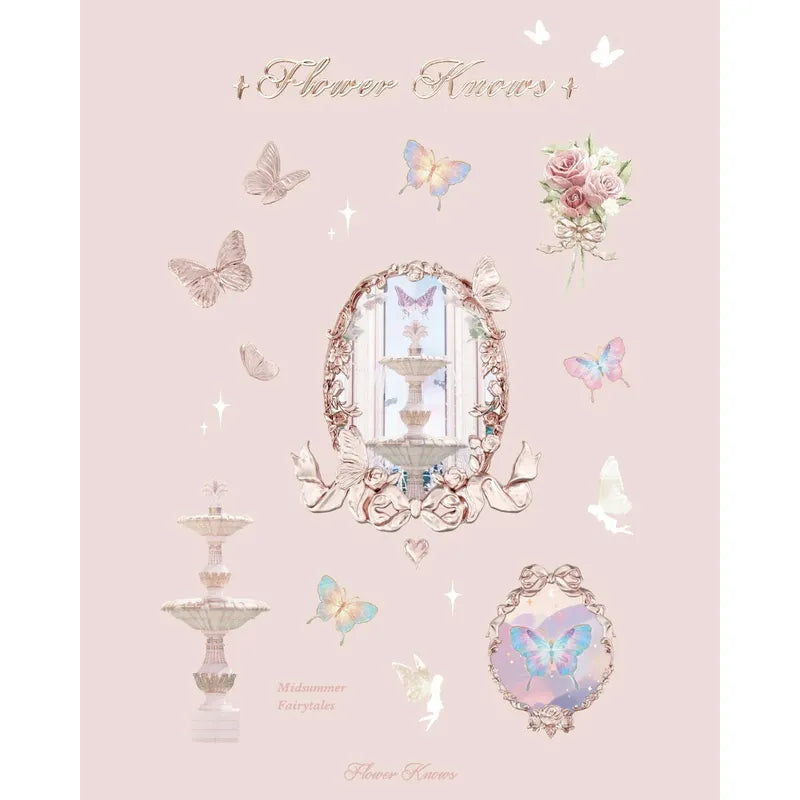 Set Flower Knows Original Kit Maquillaje Douyin Completo