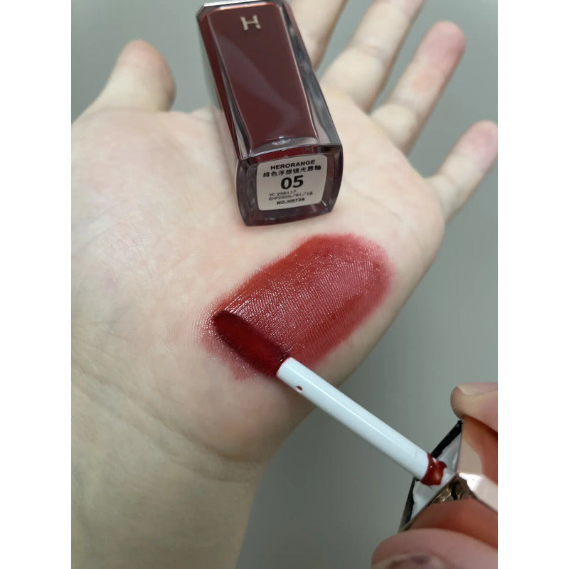 Tinta Labios Original Efecto Agua Volumen Rojo Gloss Cbeauty