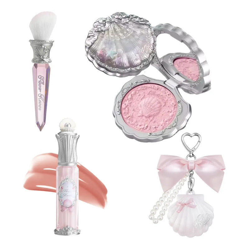Set De Maquillaje Flower Knows Nueva Colección Original 4 Pz