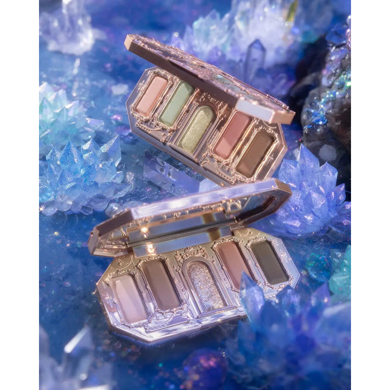 Paleta De Sombras 5 Tonos Flower Knows Nude Original Kawaii