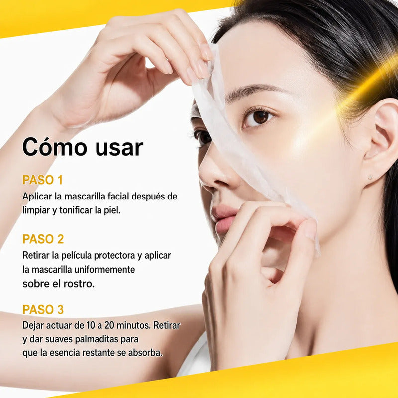 Anua Set Mascarillas Coreanas 5 Pzs Regalo Glass Skin Glowup Seca