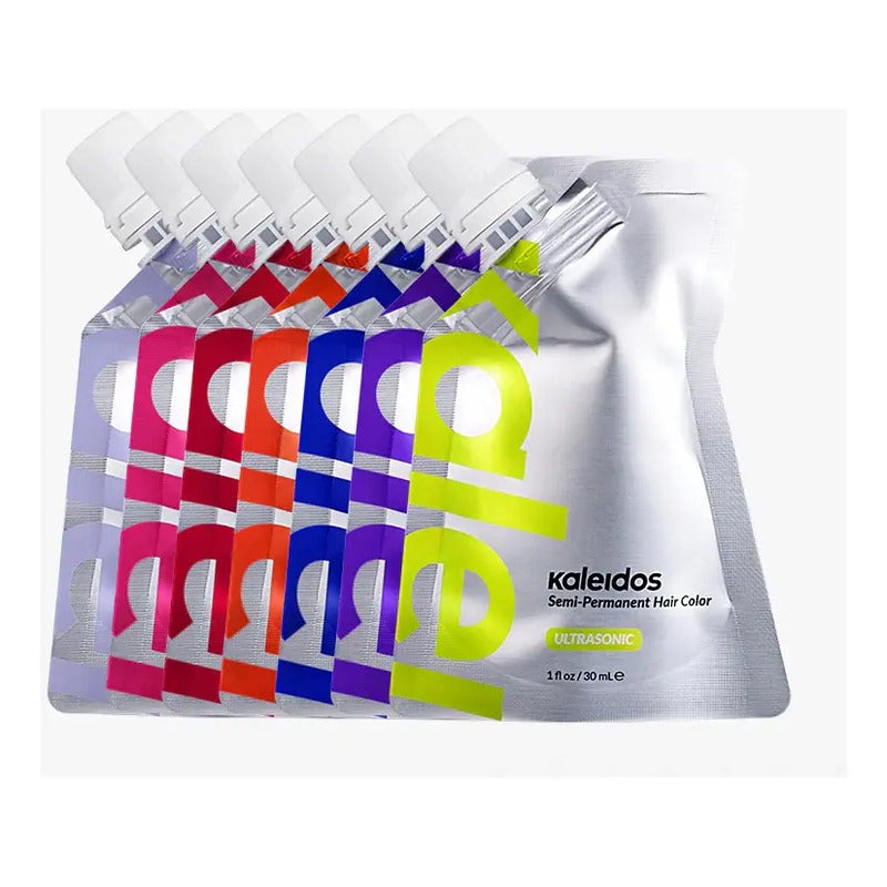 Set Tinte Semipermanente Kaleidos Completo Intenso Original  Kit Kaleidos Rainbow