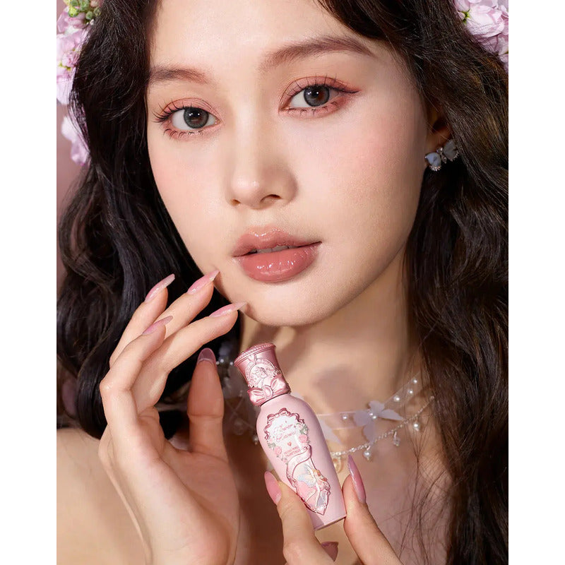 Set Flower Knows Original Kit Maquillaje Asiático Rosa 4 Pzs