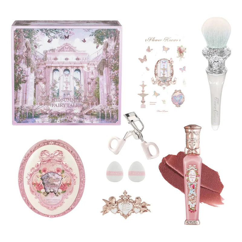 Set Flower Knows Original Kit Maquillaje Douyin Completo