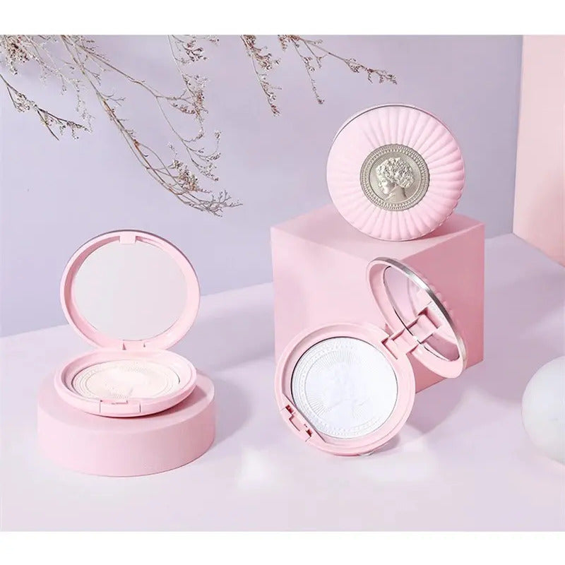 Polvo Facial Compacto Larga Duración Maquillaje Original