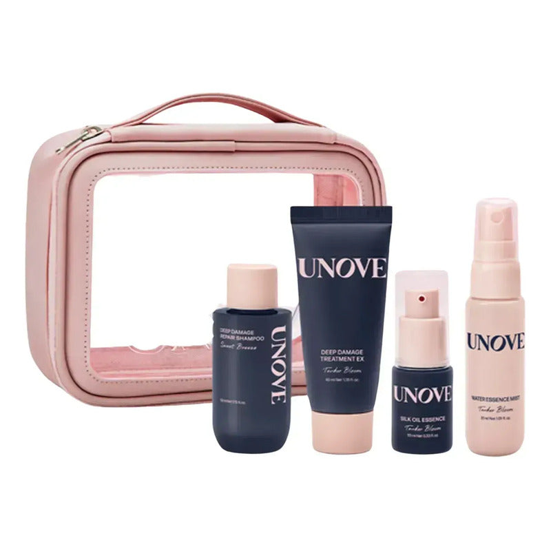 Cuidado Cabello Kit Viaje Unove 5 Pzs Nutrición Original