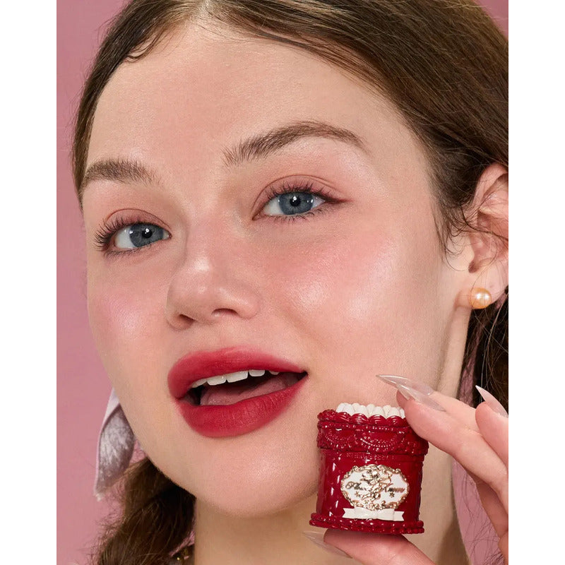 Labial Mate Larga Duración Flower Knows V08 Cranberry Velvet