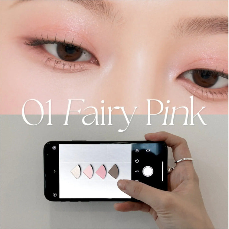 Sombras Ojos Coreana Kidol Original Kpop Edición Especial 01 Fairy Pink