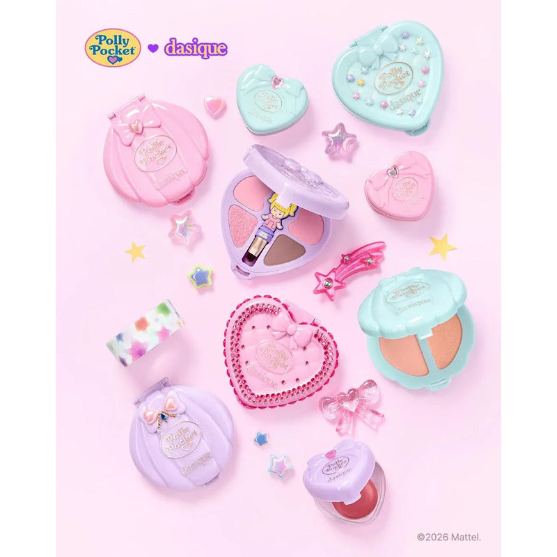 Rubor Coreano Dasique Polly Pocket Edición Limitada Blush 02 Peach Tangerine